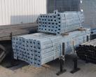 Stalp zincat cu talpa 60 x 40 x 2 mm - H 1000 mm 2